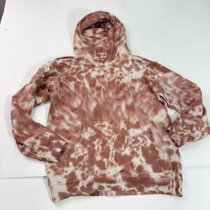Lululemon All Yours Pullover Hoodie Womens 10 Ancient Copper Tie Dye Fleece Cozy